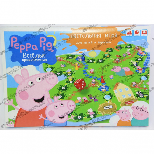 Настольная игра Peppa Pig -веселые приключения Фото