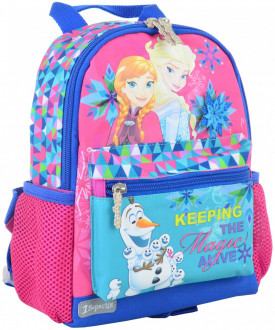 Дошкольный рюкзак 1 Вересня Kids 19х23х10 см 5 л для девочек K-16 Frozen (554754)