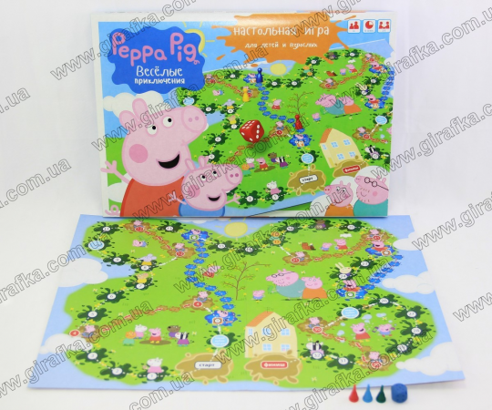 Настольная игра Peppa Pig -веселые приключения Фото