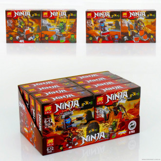 Конструктор &quot;Ninjago&quot; 4 вида, (коробка 8шт.) /192/