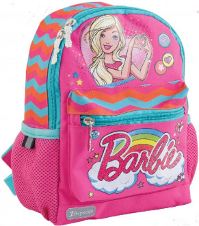 Рюкзак детский 553437 &quot;Barbie pink К-16&quot;, 24*18*9,5см