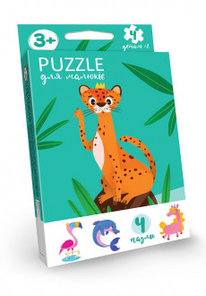 Пазлы для детей «Puzzle для детей», развивающие, украинский, в кор.9*2,5*16см PFK-01U