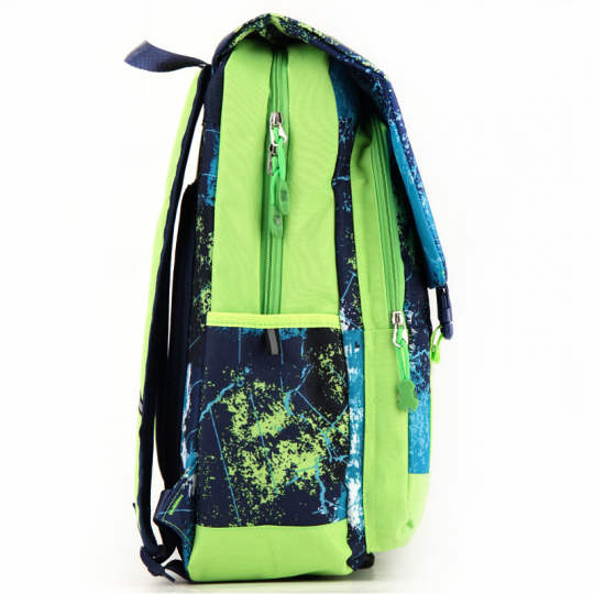 Рюкзак для города GoPack 108 GO17-108M Зеленый с синим Фото