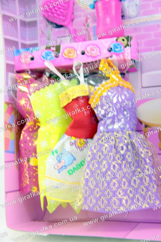 Кукла беременная 9803-12  с нарядами и аксессуарами Фото