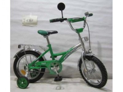 Велосипед EXPLORER 14&quot; T-21412 green + silver /1/