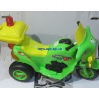 Мотоцикл детский 372з &quot;ORION&quot; аккумуляторный, зелёный 104,5*45,5*66,5 см.