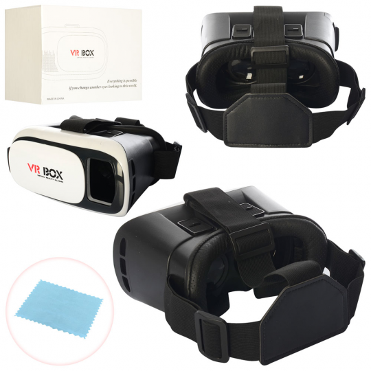 Шлем MK 2198 (30шт) 3D очки, VR BOX,поключ.к телефону, в кор-ке, 20-11-14см Фото