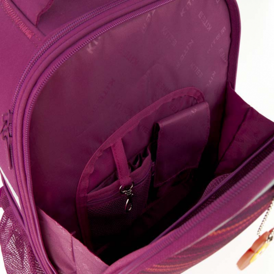 Рюкзак школьный каркасный Kite Education Fox для девочек 995 г 38 x 29 x 16 см 31 л Розовый (K20-531M-3) Фото