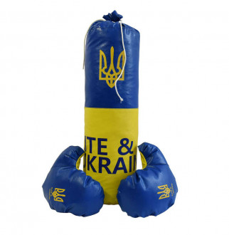 гр Боксерский набор &quot;Ukraine символика&quot; мал. 2054 (5) d=14 см &quot;STRATEG&quot;