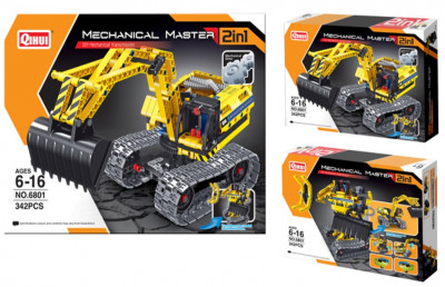 Конструктор Mechanical Master 6801 (24шт) 2в1, 342-361дет, 2 вида на выбор, в коробке