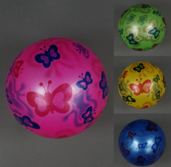 Мяч детский резиновый 4 цвета, 60гр 4 шт. в сетке /150/600/