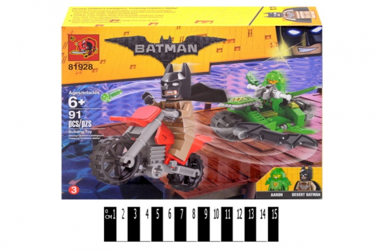 Конструктор &quot;Batman&quot; 4 вида в кор. 18,2*4,5*24 см. Фото