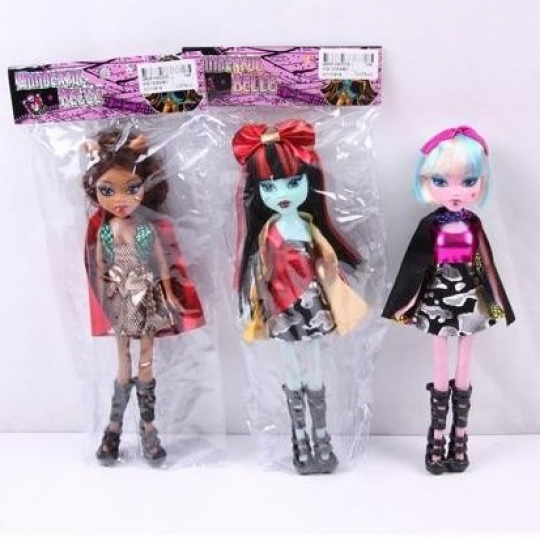Кукла &quot;Monster High&quot; WQ1305ABC 3 вида, в пакете 24 см. Фото