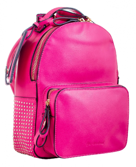 Сумка-рюкзак розовый 26*9*9 №554102 Фото