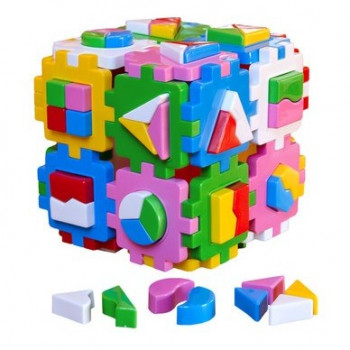 Куб - сортер умный малыш Суперлогика