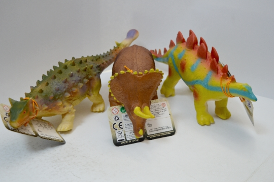 Животные 8885 (96шт/2) динозавры, 6 видов, 30*7*11см Фото
