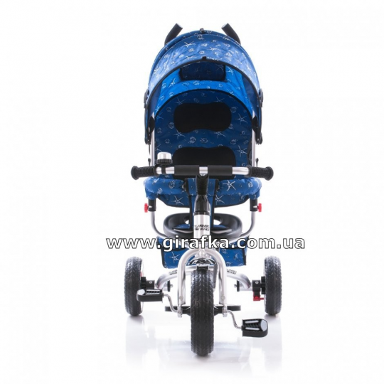 Велосипед-коляска 3-х колесный TURBO Trike М 5363-6 пенные колеса Фото