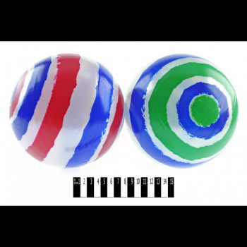 Мяч резиновый цветной 9 дюймов