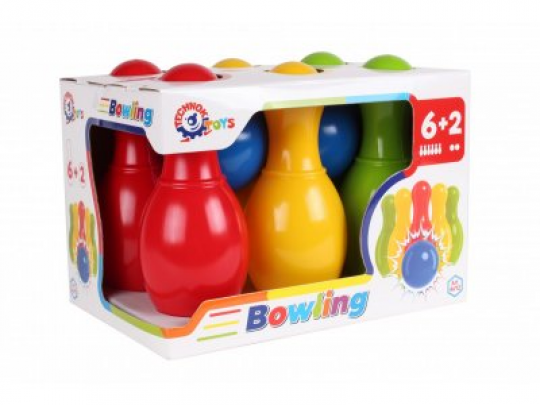 Іграшка «Набір для гри в боулінг ТехноК», арт.4692 Фото