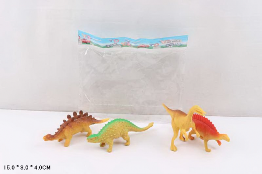 Животные 685-3 (360шт/2) динозавры, 4 штуки в пакете 18*8*4см Фото
