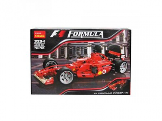 Конструктор DeCool Гоночная машина Formula F1, 726 деталей (3334) Фото