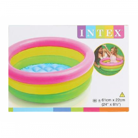 Детский надувной бассейн Intex 57107 «Рассвет» Фото