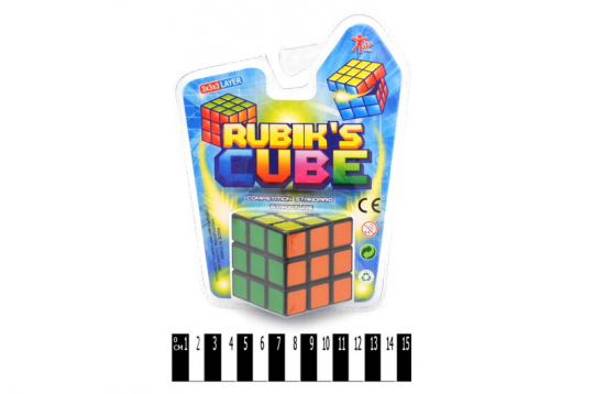 Кубик-Рубик 811 диам. 5,7см блистер 20*15*8см Фото