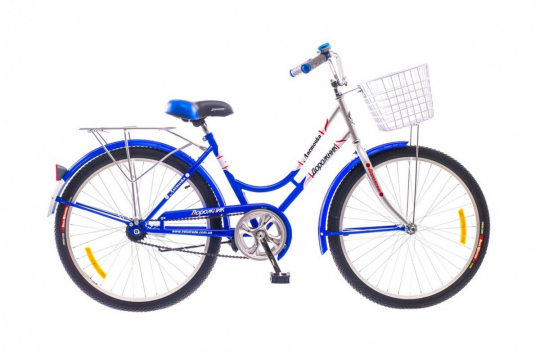 Велосипед набор 24&quot; Дорожник ЛАСТОЧКА 14G St синий 2015 Фото