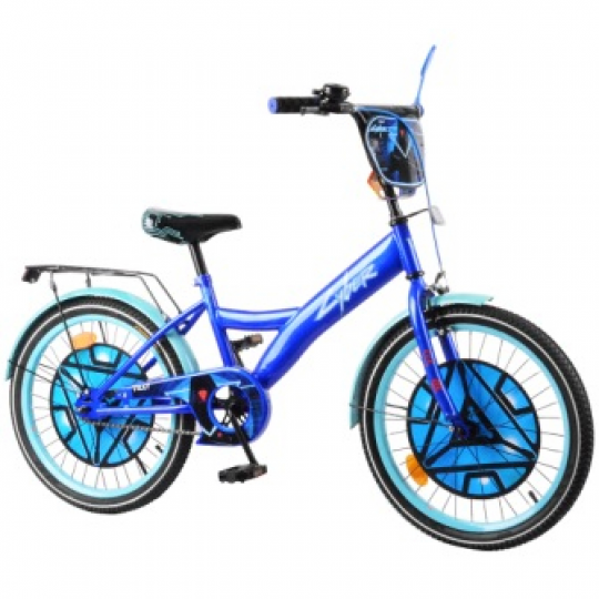 Велосипед TILLY Cyber 20&quot; T-220214 blue + l.blue /1/ Фото