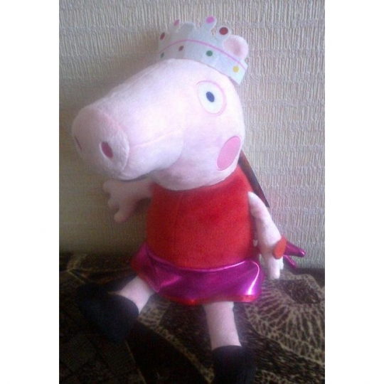Свинка-принцесса &quot;Пеппа&quot;, 40см Фото