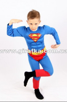 Прокат в Запорожье костюма Супермена ребенку 5-6 лет