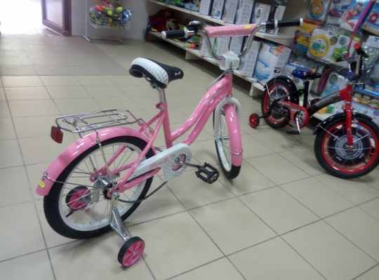 Детский двухколёсный велосипед Star 18’’ Profi L1891 Фото
