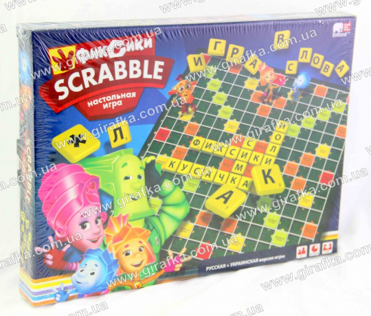 Игра фиксики Scrabble Фото