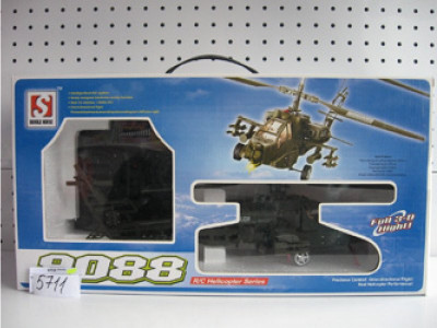 Вертолет 9206 (6шт) радио акум