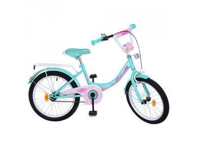 Велосипед детский PROF1 20д. Y2012 (1шт) Princess,мята,звонок,подножка