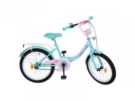 Велосипед детский PROF1 20д. Y2012 (1шт) Princess,мята,звонок,подножка Фото