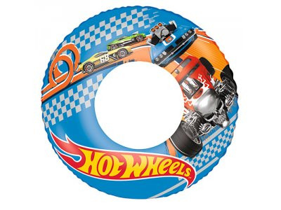 Детский надувной круг «Hot Wheels» BESTWAY 93401, от 3 лет, 56 см
