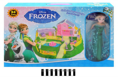 Домик для кукол &quot;Frozen&quot; 52*6*35 см. /24-2/