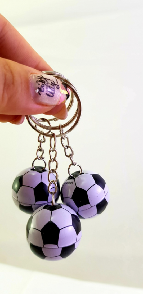 Брелок пластик Мяч футбольный цена за упак(12шт) 5-549 (2132) Фото