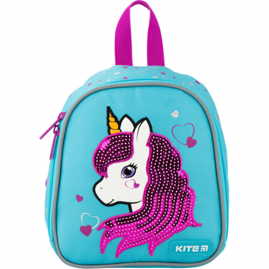 Рюкзак детский Kite Kids Pink unicorn Голубой (K20-538XXS-3) Фото