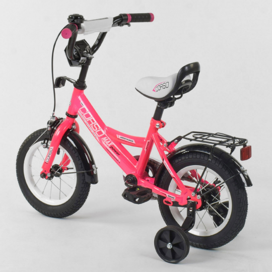 Велосипед детский 12 дюймов 2-х колёсный CORSO (CL-12 D 0373) Фото