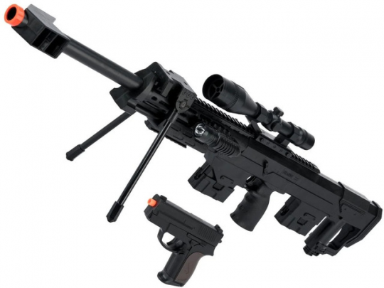 Снайперская винтовка на пульках + пистолет CYMA Реплика DSR-1 Германия Koalorka Sniper Фото
