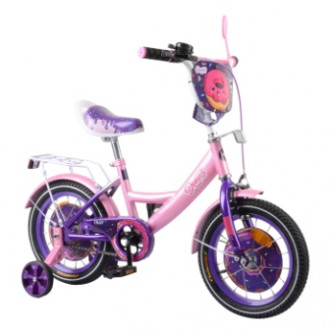 Велосипед TILLY Donut 14&quot; T-214214 pink + purple /1/