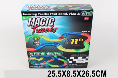 Трек Magic Track D165 (1665204) (24шт/2) 165 дет, в коробке 25,5*26,5*8,5 см