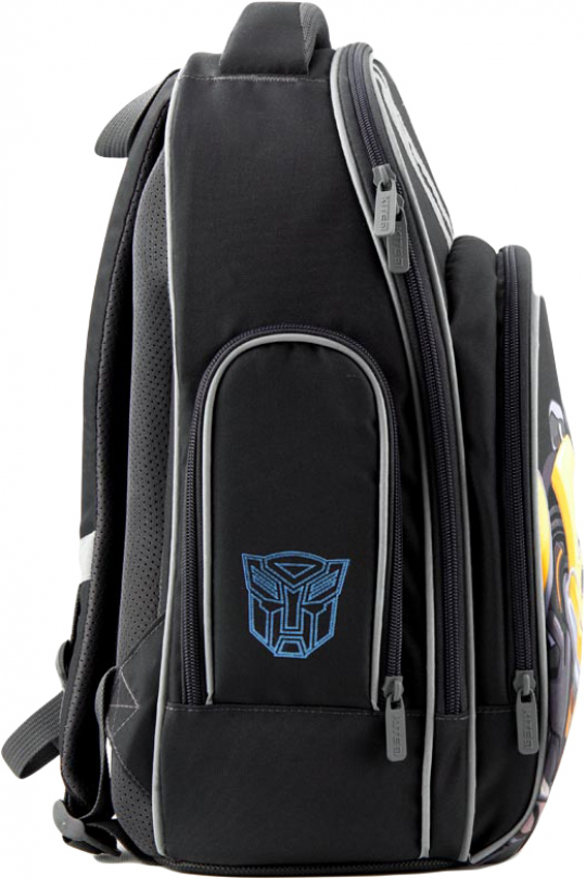 Рюкзак школьный полукаркасный Kite Education Transformers 0.78 кг 38x29x16 см 16 л Темно-серый (TF19-706S) Фото