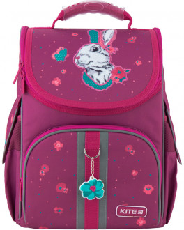 Рюкзак школьный каркасный Kite Education Bunny для девочек 950 г 35х25х13 см 11.5 л Бордовый (K20-501S-7)