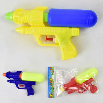 Водный пистолет 018, 3 цвета в пакете