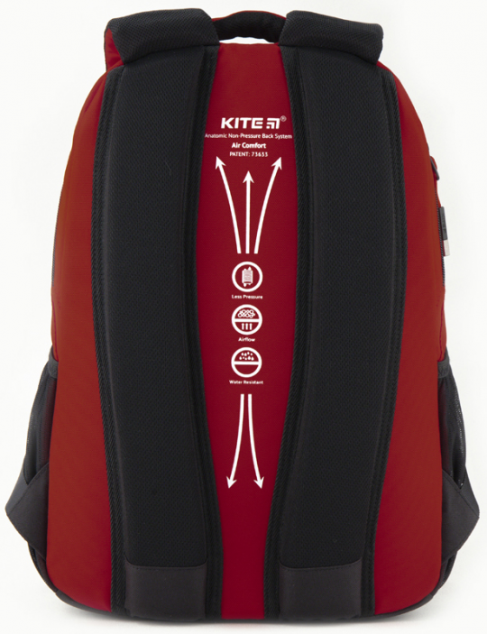 Рюкзак Kite Education унисекс 600 г 40 x 28 x 16 см 20 л Красный (K20-813M-1) Фото