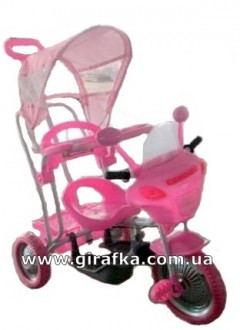 Велосипед детский трехколесный T 103 розовый