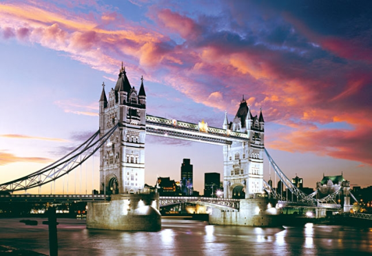 Кастор пазлы 1000 &quot;Мост Тауэр&quot;, Лондон&quot; 68*47 /14/ Фото